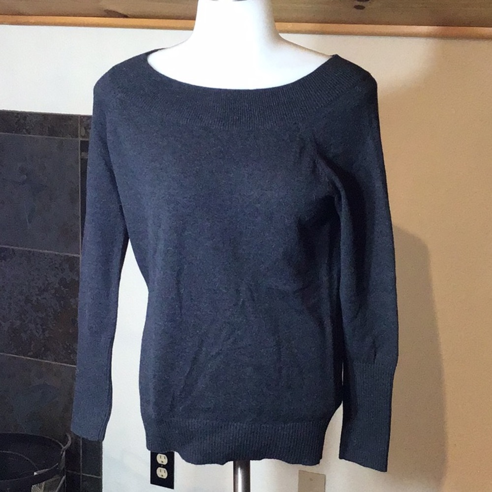 LOFT oval neck sweater